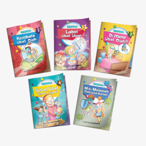 Buku Cerita Siri Kenali Ubat (5 Buku)